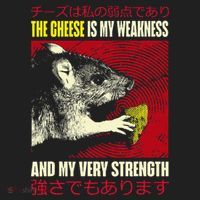The Cheese Is My Weakness And My Very Strength Rat Japanese Tumbler thumb 3