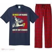 The Cheese Is My Weakness And My Very Strength Rat Japanese Pajama Set thumb 0