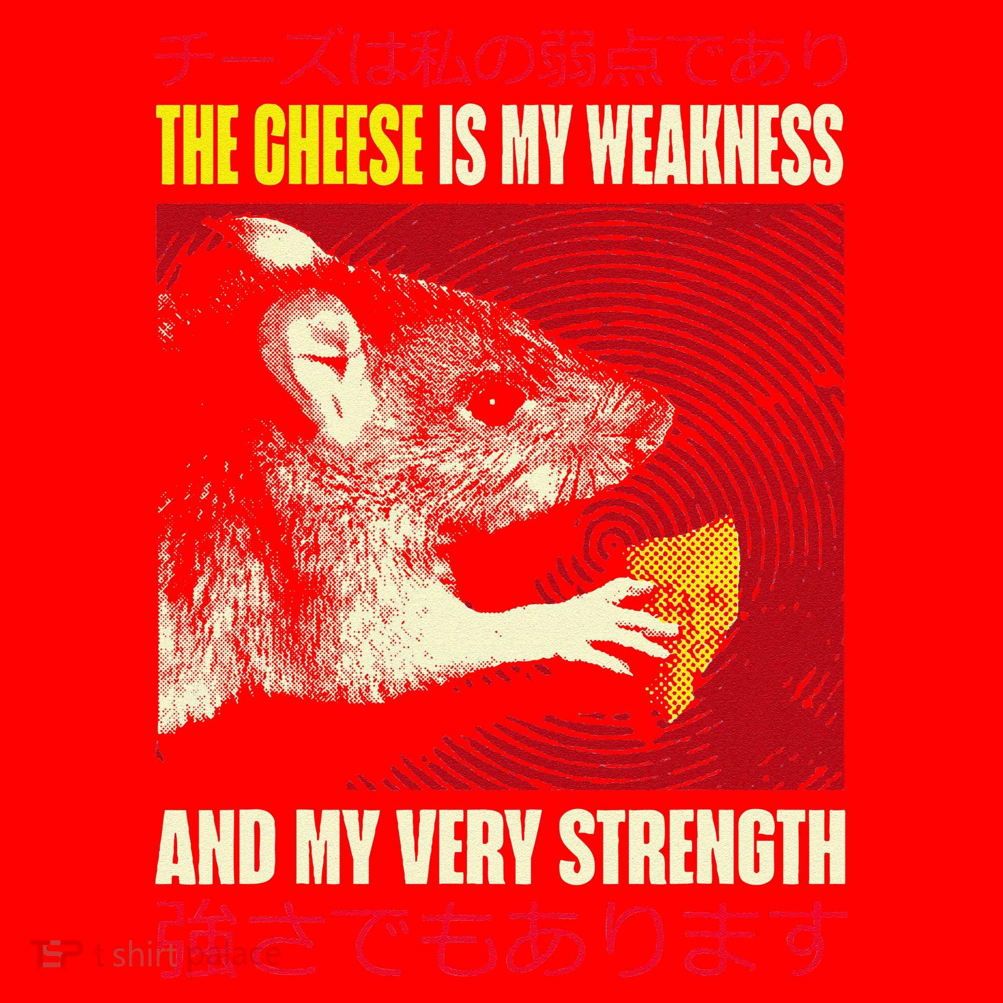 The Cheese Is My Weakness And My Very Strength Rat Japanese Santa Hat