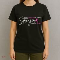 The Comeback Is Always Stronger Than The Set Back Breast Cancer T-Shirt thumb 4