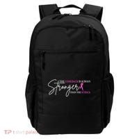 The Comeback Is Always Stronger Than The Set Back Breast Cancer Backpack thumb 0