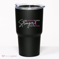 The Comeback Is Always Stronger Than The Set Back Breast Cancer Tumbler thumb 0