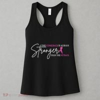 The Comeback Is Always Stronger Than The Set Back Breast Cancer Women's Tank Top thumb 3