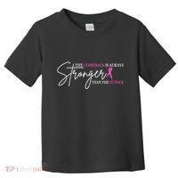 The Comeback Is Always Stronger Than The Set Back Breast Cancer Toddler T-Shirt thumb 0