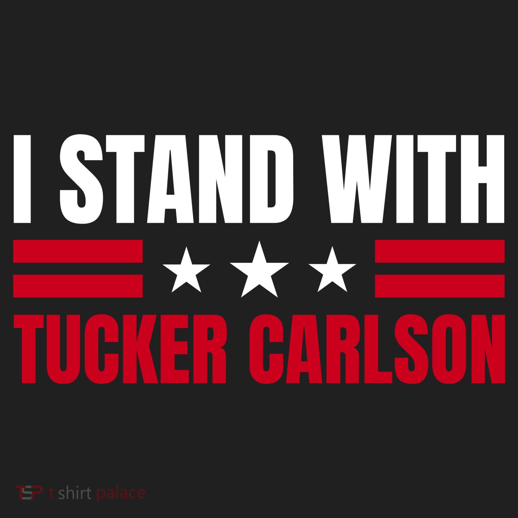 Tucker Carlson I Stand With Him, Men Women, I Stand With Tucker Carlson Beanie
