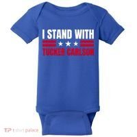 Tucker Carlson I Stand With Him, Men Women, I Stand With Tucker Carlson Baby Bodysuit thumb 0