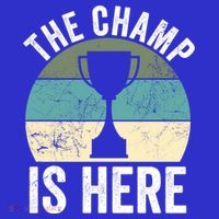 The Champ Is Here Fantasy Football Champion Winner Gift T-Shirt thumb 7
