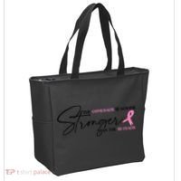 The Comeback Is Always Stronger Than The Setback Breast Cancer Survivor Tote Bag thumb 2