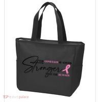 The Comeback Is Always Stronger Than The Setback Breast Cancer Survivor Tote Bag thumb 3