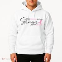 The Comeback Is Always Stronger Than The Setback Breast Cancer Survivor Hoodie thumb 2