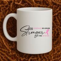 The Comeback Is Always Stronger Than The Setback Breast Cancer Survivor Coffee Mug thumb 2