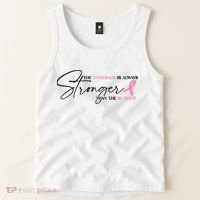 The Comeback Is Always Stronger Than The Setback Breast Cancer Survivor Tank Top thumb 2