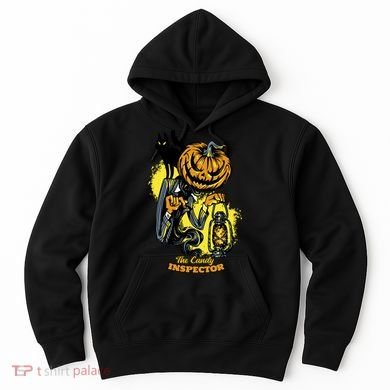 The Candy Inspector Funny Halloween Hoodie