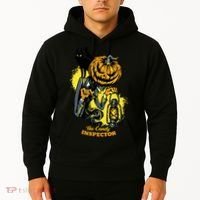 The Candy Inspector Funny Halloween Hoodie thumb 2