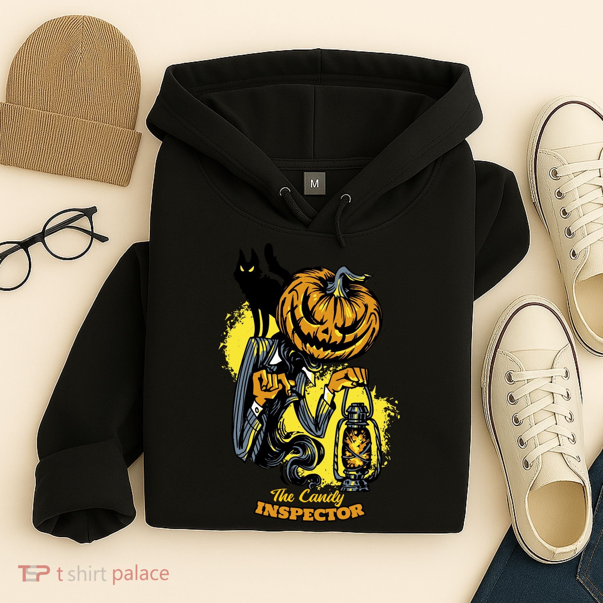 The Candy Inspector Funny Halloween Hoodie