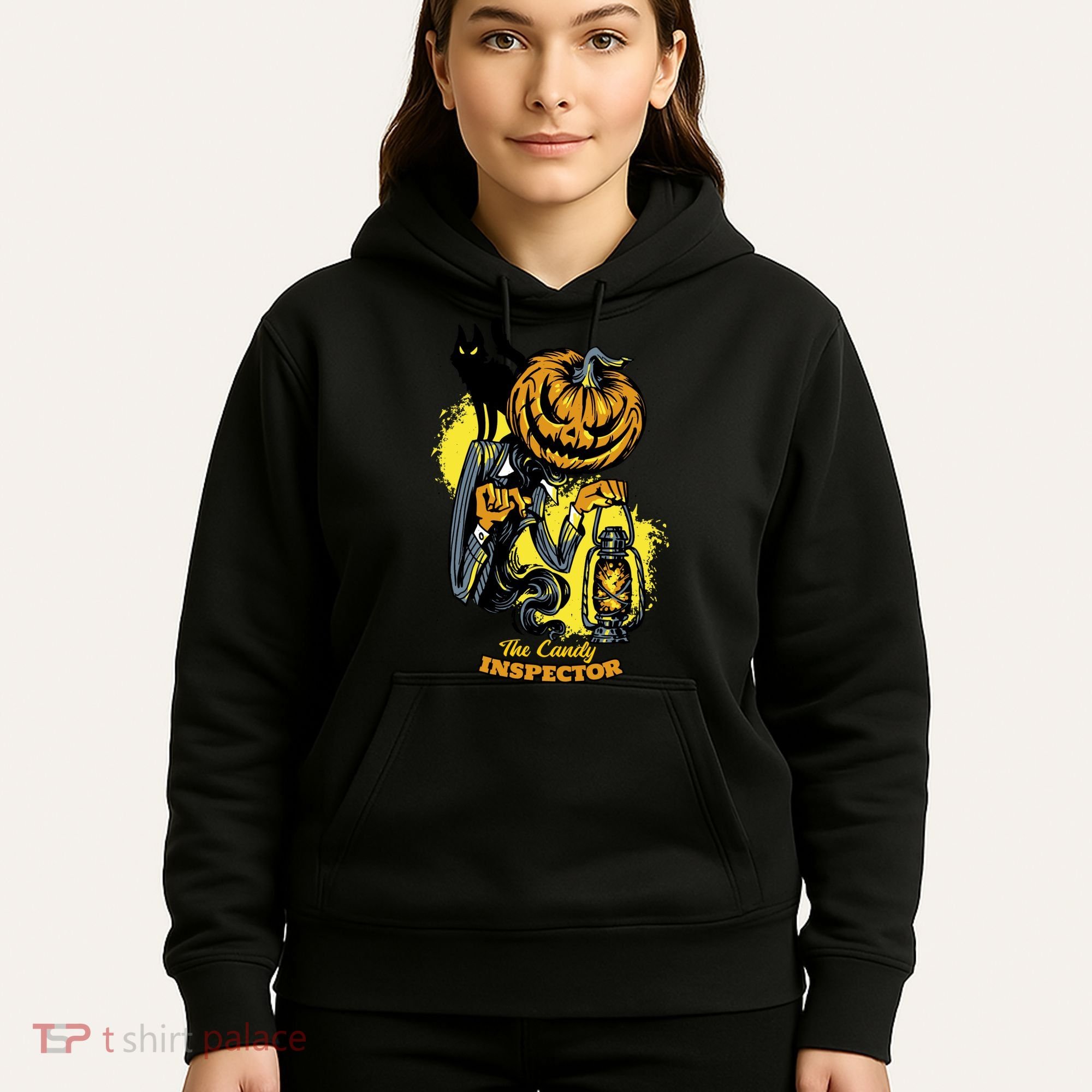 The Candy Inspector Funny Halloween Hoodie