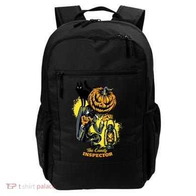 The Candy Inspector Funny Halloween Backpack