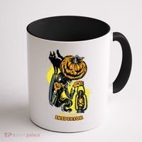 The Candy Inspector Funny Halloween Coffee Mug thumb 1