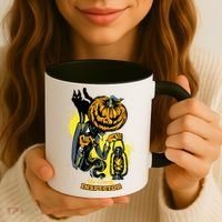 The Candy Inspector Funny Halloween Coffee Mug thumb 3