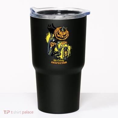 The Candy Inspector Funny Halloween Tumbler