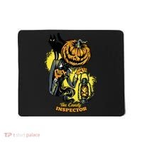The Candy Inspector Funny Halloween Mousepad thumb 0
