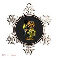 The Candy Inspector Funny Halloween Ornament thumb 0