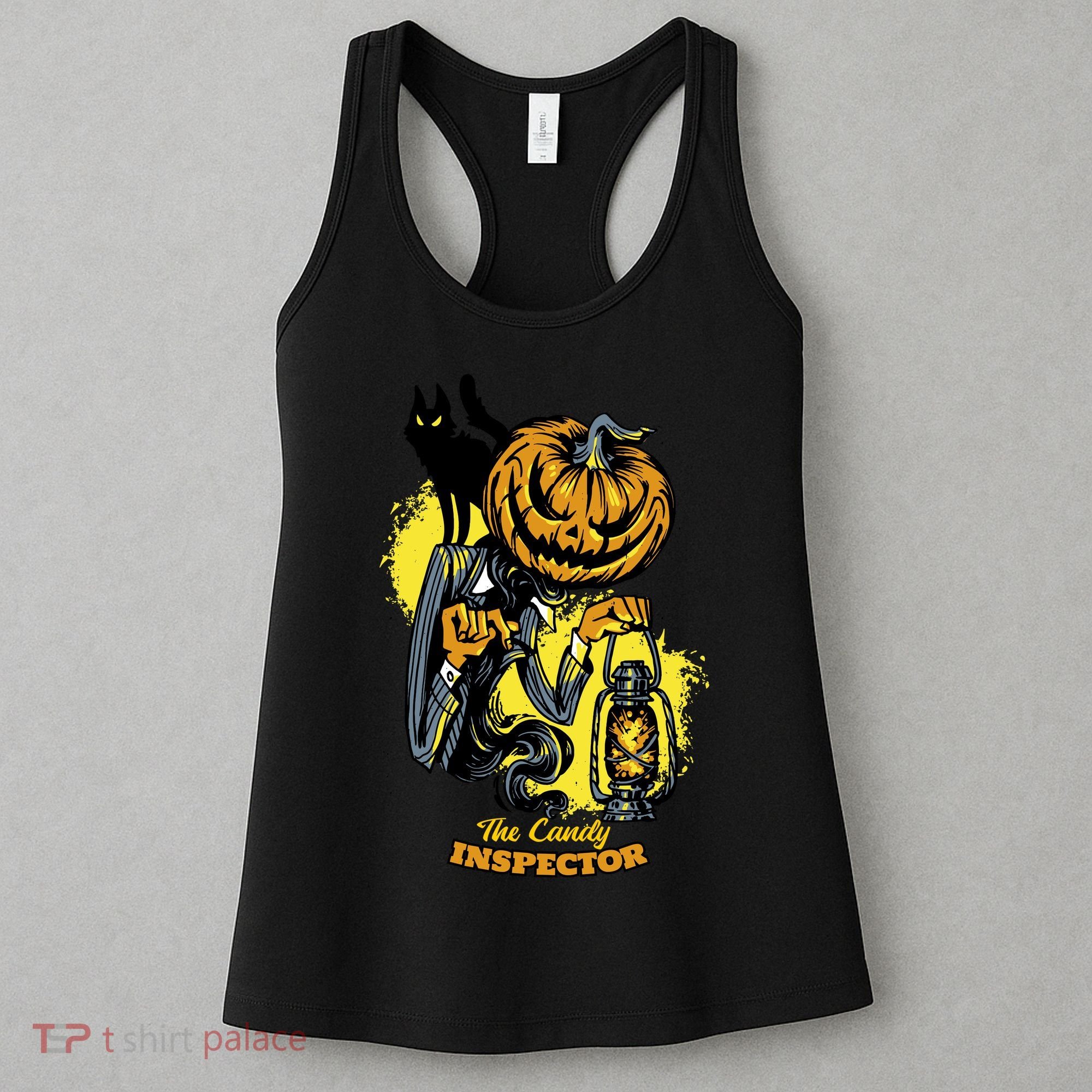 The Candy Inspector Funny Halloween Women's Tank Top