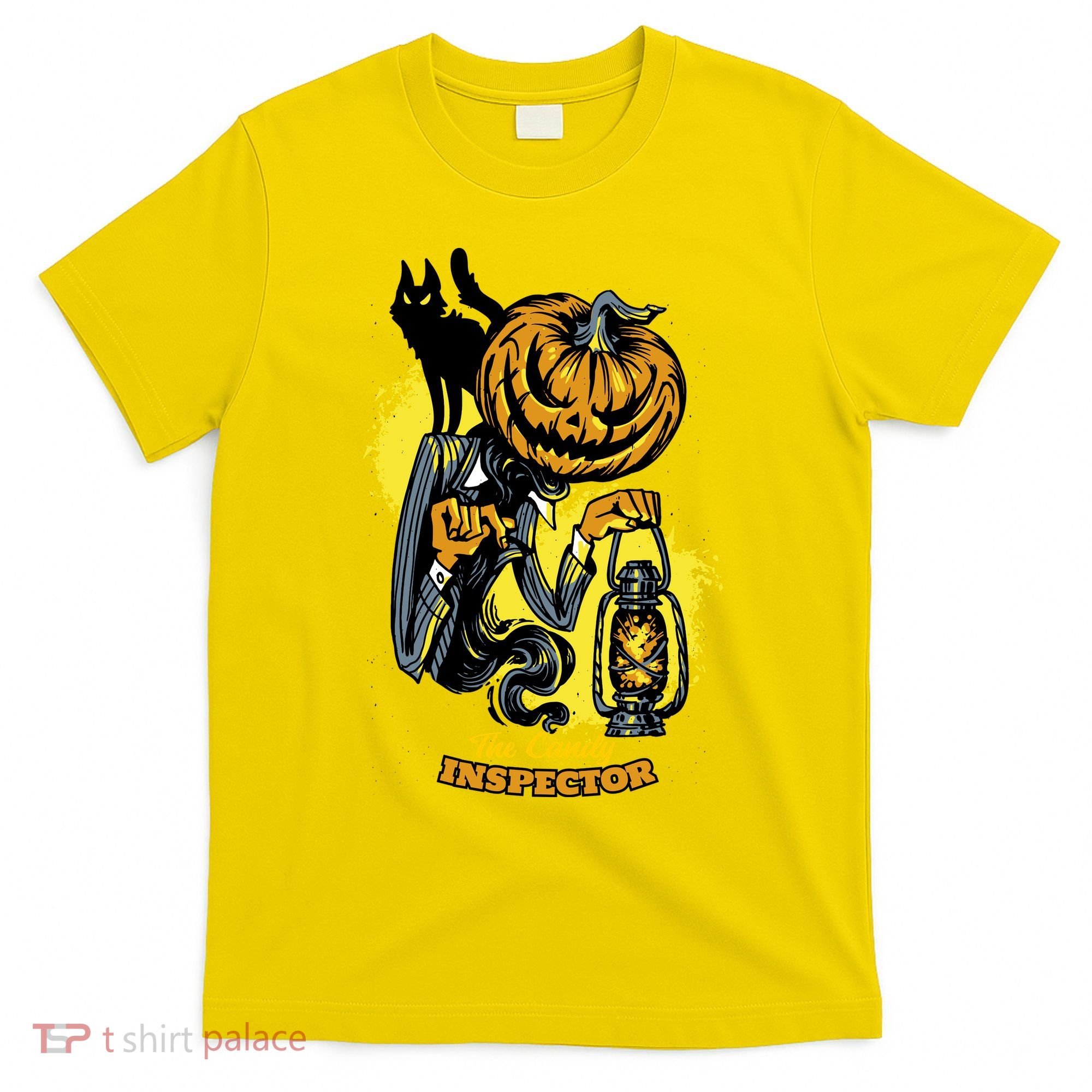 The Candy Inspector Funny Halloween T-Shirt