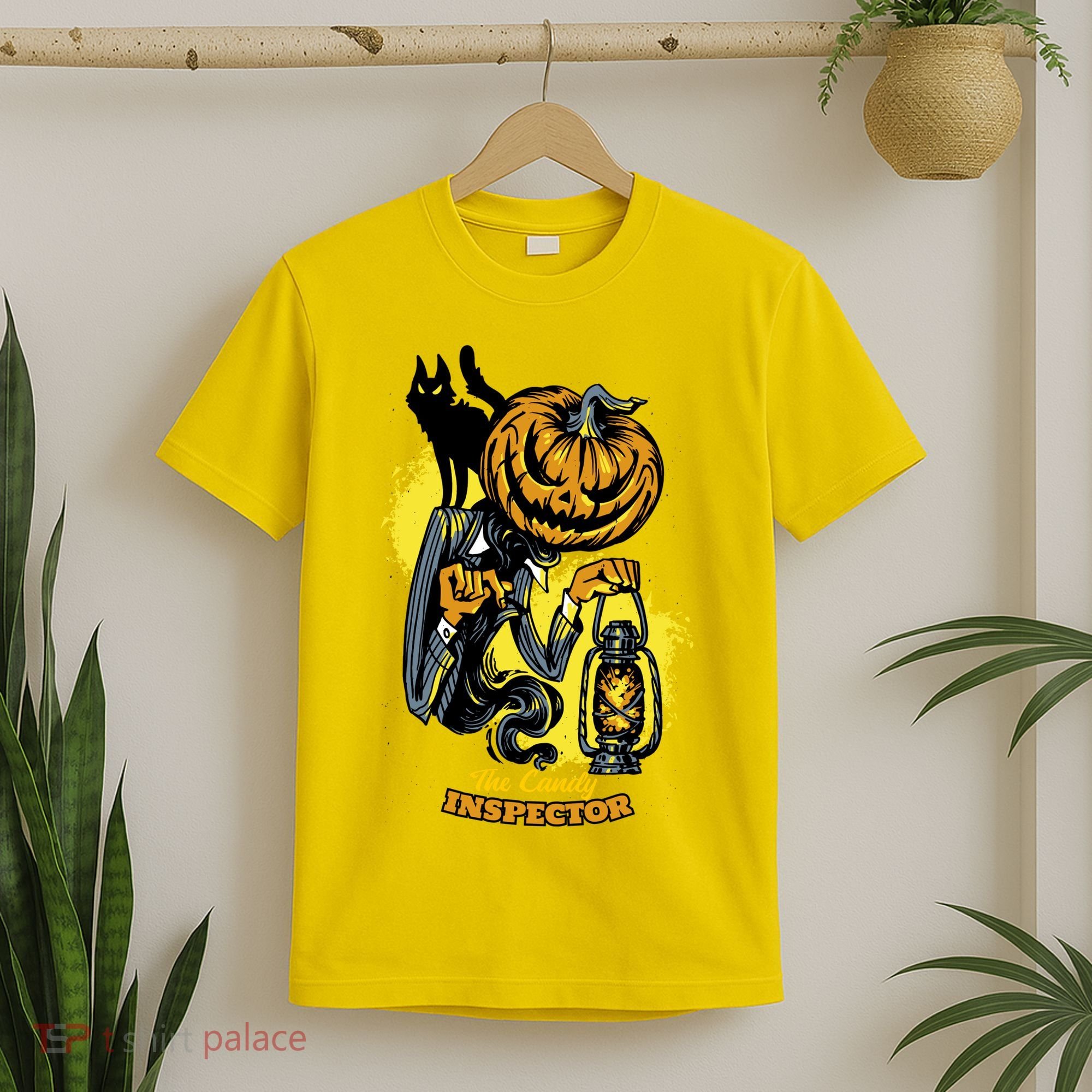 The Candy Inspector Funny Halloween T-Shirt