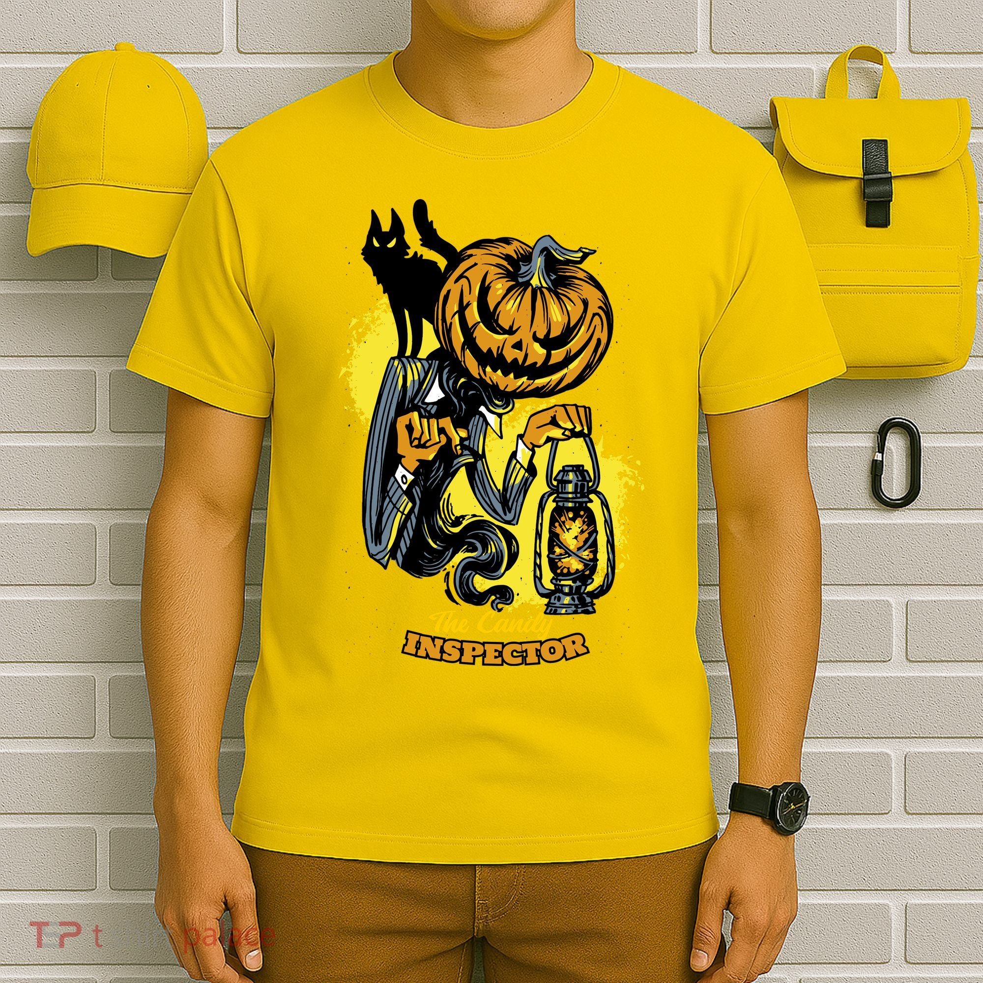 The Candy Inspector Funny Halloween T-Shirt