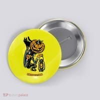 The Candy Inspector Funny Halloween Button thumb 0