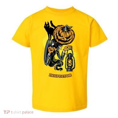The Candy Inspector Funny Halloween Toddler T-Shirt