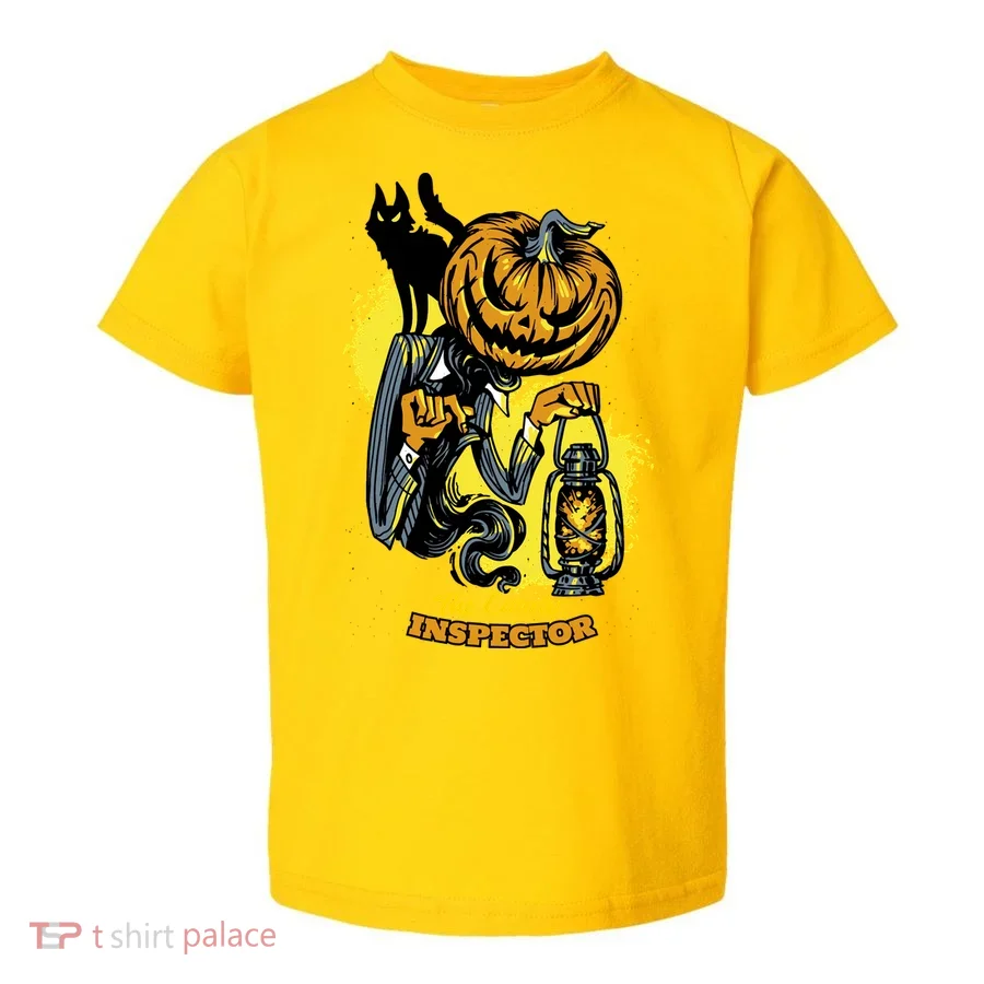 The Candy Inspector Funny Halloween Toddler T-Shirt