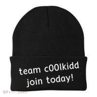 Team C00lkidd Join Today Funny Trending Quote Beanie thumb 0