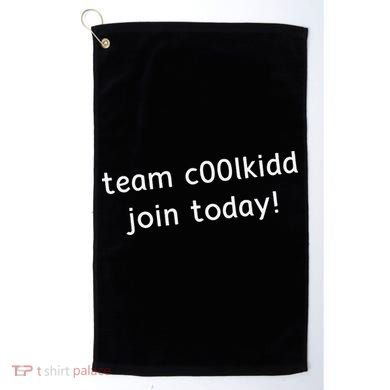 Team C00lkidd Join Today Funny Trending Quote Golf Towel