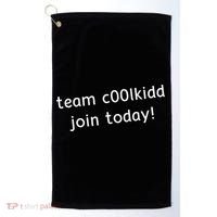 Team C00lkidd Join Today Funny Trending Quote Golf Towel thumb 0