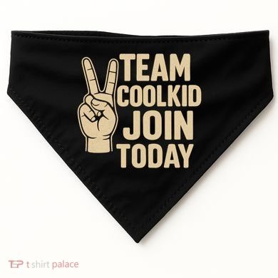 Team CoolKid - Join Today! USA-Made Doggie Bandana