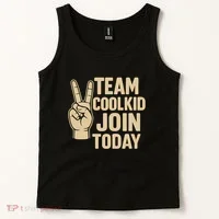 Team CoolKid - Join Today! Tank Top thumb 2