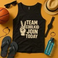 Team CoolKid - Join Today! Tank Top thumb 4