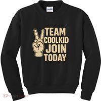 Team CoolKid - Join Today! Kids Sweatshirt thumb 0