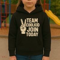 Team CoolKid - Join Today! Kids Hoodie thumb 3