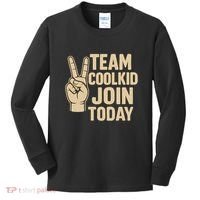 Team CoolKid - Join Today! Kids Long Sleeve Shirt thumb 0