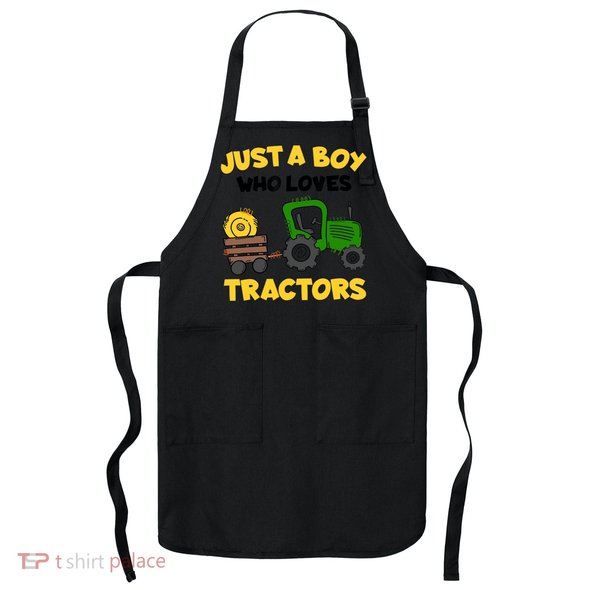 Tractor Costume Just A Boy Who Loves Tractors Apron