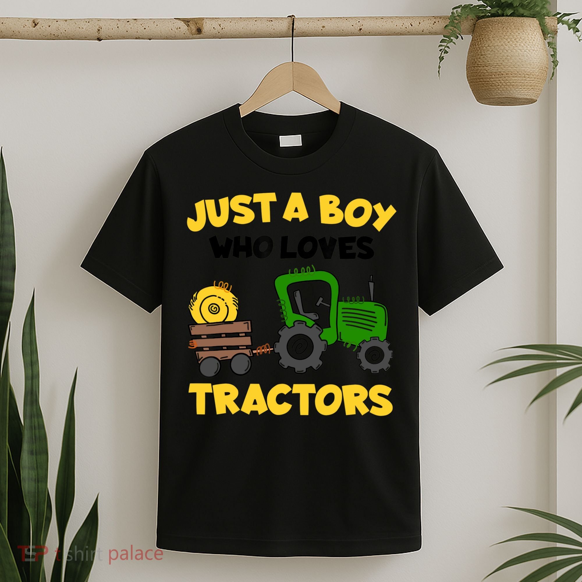 Tractor Costume Just A Boy Who Loves Tractors T-Shirt