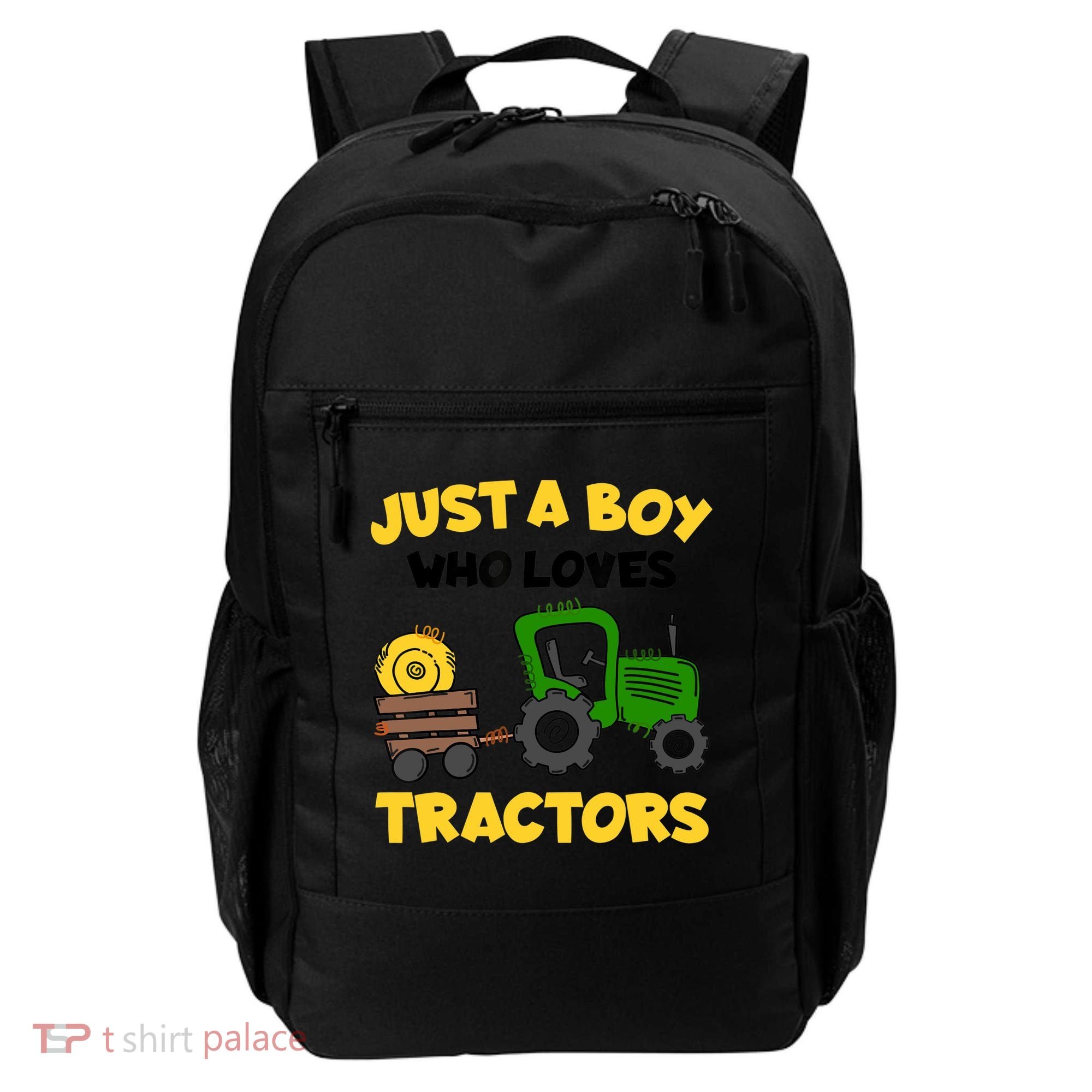 Tractor Costume Just A Boy Who Loves Tractors Backpack