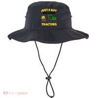 Tractor Costume Just A Boy Who Loves Tractors Bucket Hat thumb 0