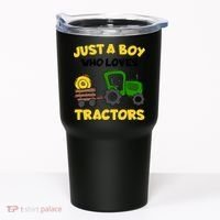 Tractor Costume Just A Boy Who Loves Tractors Tumbler thumb 0