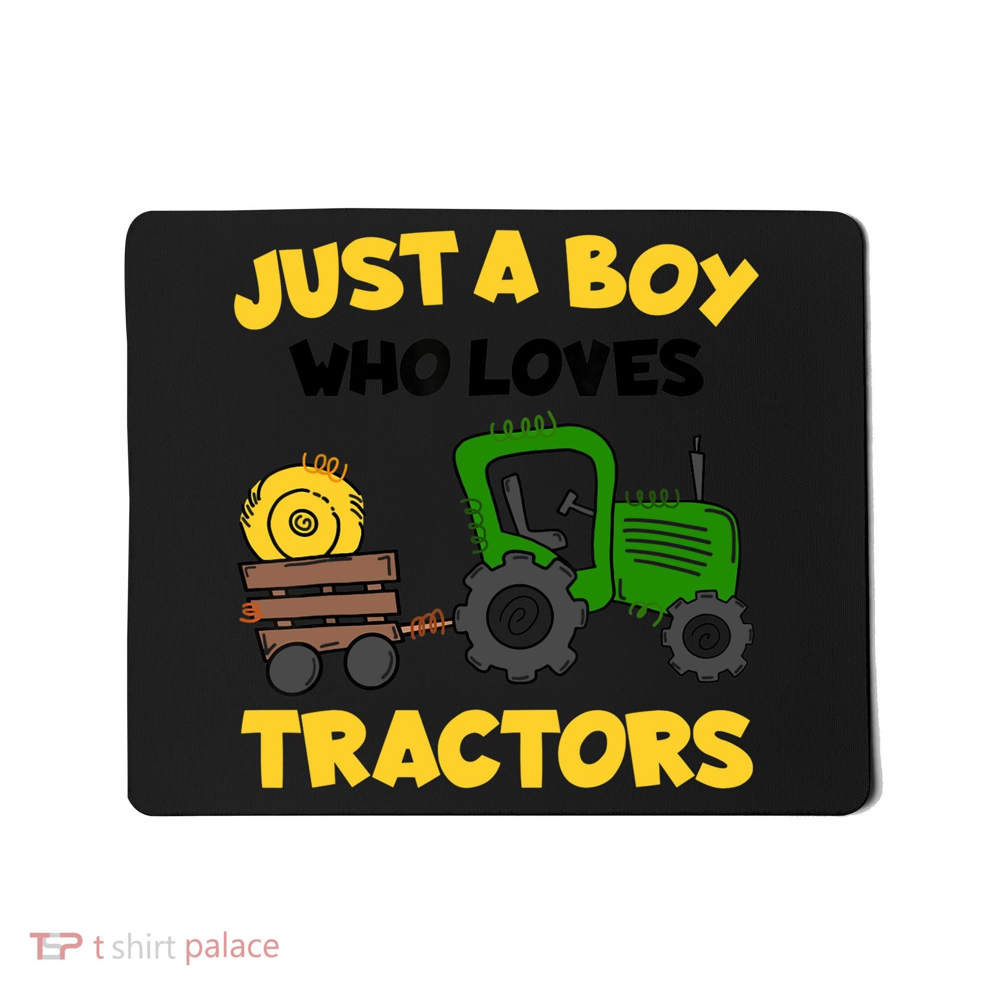 Tractor Costume Just A Boy Who Loves Tractors Mousepad