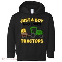Tractor Costume Just A Boy Who Loves Tractors Toddler Hoodie thumb 0