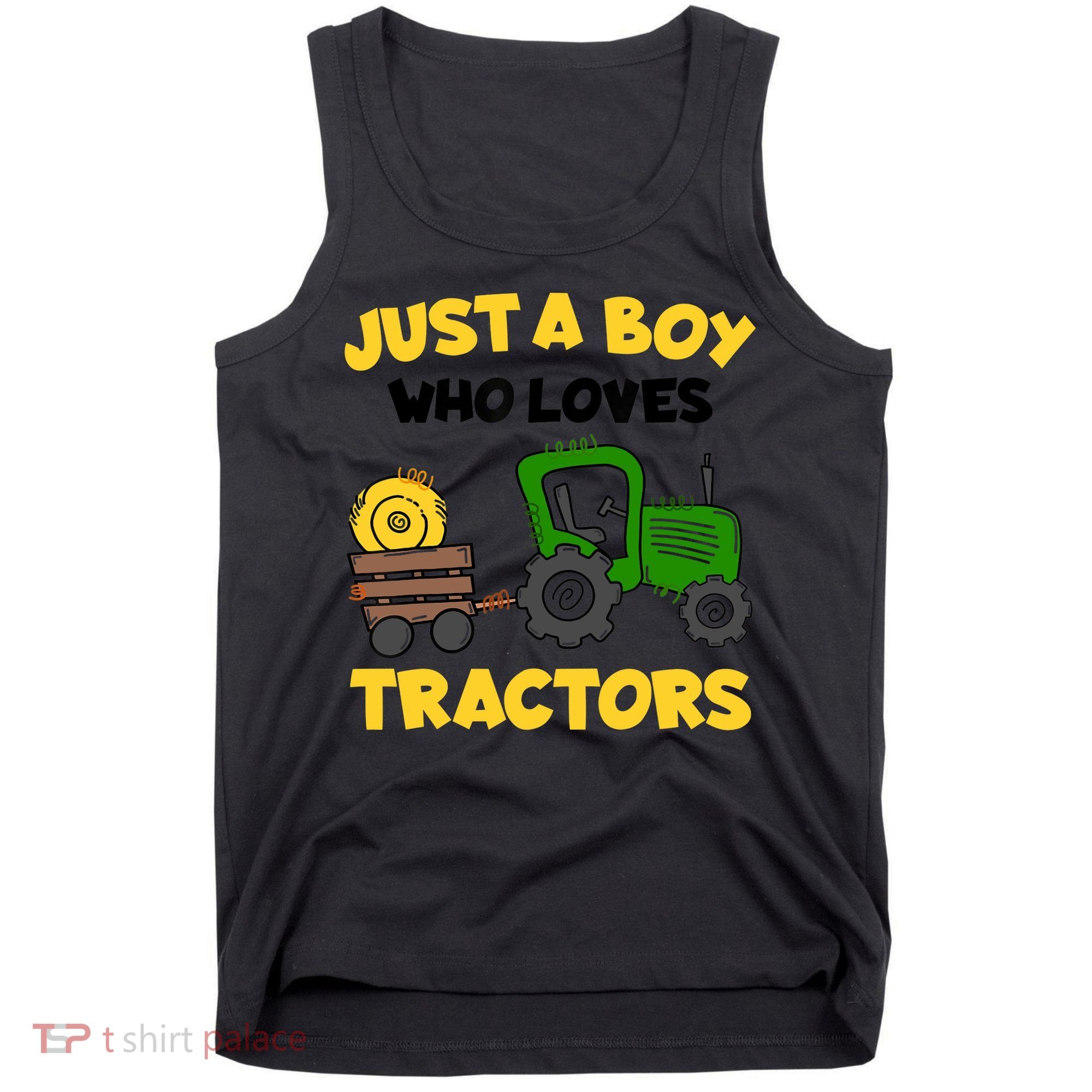 Tractor Costume Just A Boy Who Loves Tractors Tank Top